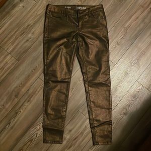 The Limited coated legging Jean sz 6